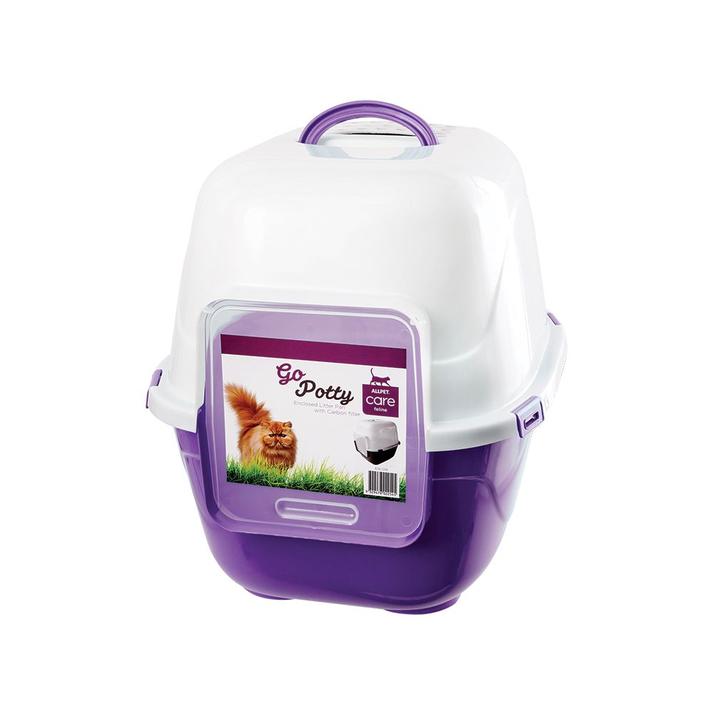 GO POTTY HOODED LITTER TRAY SMALL