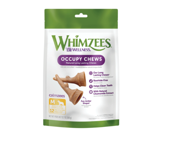 WHIMZEES OCCUPY ANTLER TREATS MEDIUM