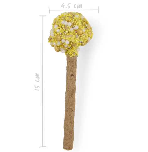 BARNEYS BARKERY - DOG CAKE POP YELLOW