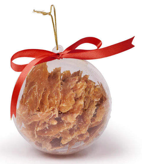 KAZOO CHRISTMAS CHICKEN BREAST BAUBLE FOR DOGS