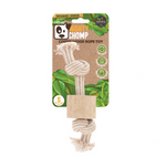 MIGHTY CHOMP COFFEE WOOD ROPE TOY