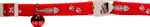 FISHBONE CAT COLLAR - RED