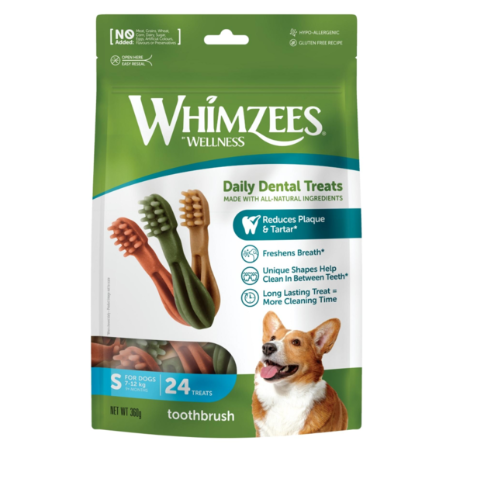 WHIMZEES TOOTHBRUSH SMALL TREATS