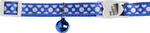 SPARKLE DOT CAT COLLAR - BLUE