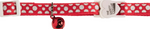 SPARKLE DOT CAT COLLAR - RED