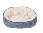 FUZZYARD REVERSIBLE BED THORNBURY BLUE