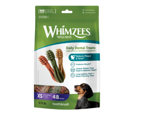 WHIMZEES TOOTHBRUSH XS TREATS